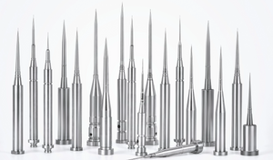 Piezas de molde personalizadas para inyección de plástico médico: fabricadas con M380-S136 para pines y copas médicos